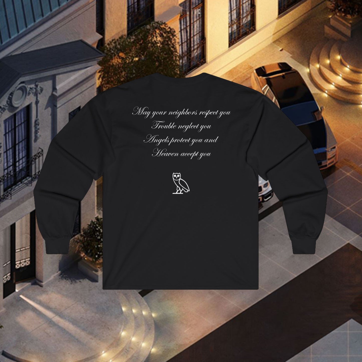 Drake Take Care Longsleeve Heavy Cotton Tee